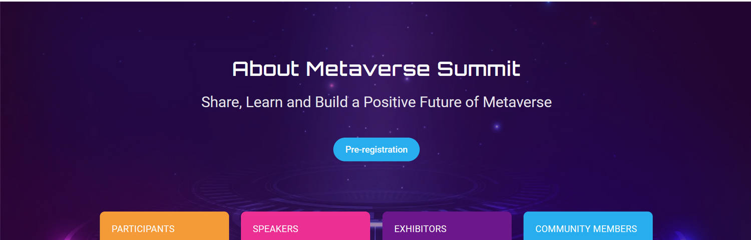 metaverse-summit-website-homepage