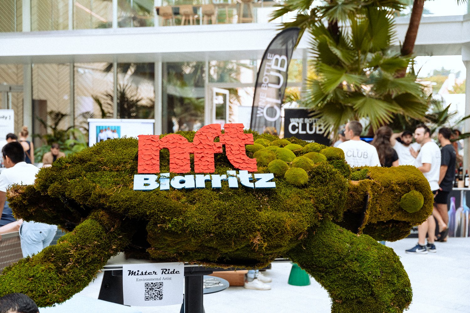 NFT Biarritz 2022 - décor tortue